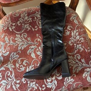 Steve Madden Black Heeled Boots
